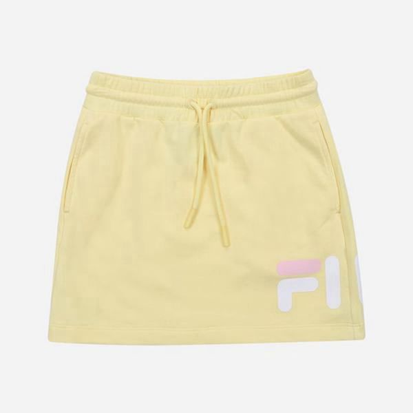 Fila Bambini Girl's Skirts - Yellow,NZ 419-49083